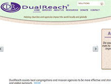 Tablet Screenshot of dualreach.org